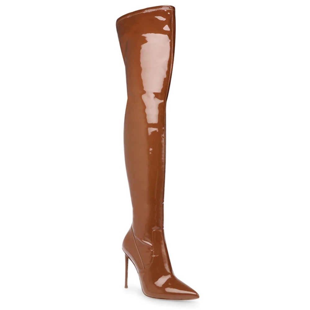 Steve Madden tall patent leather boots